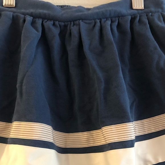 Janie and Jack Navy Skirt size 3 - Picture 3 of 6